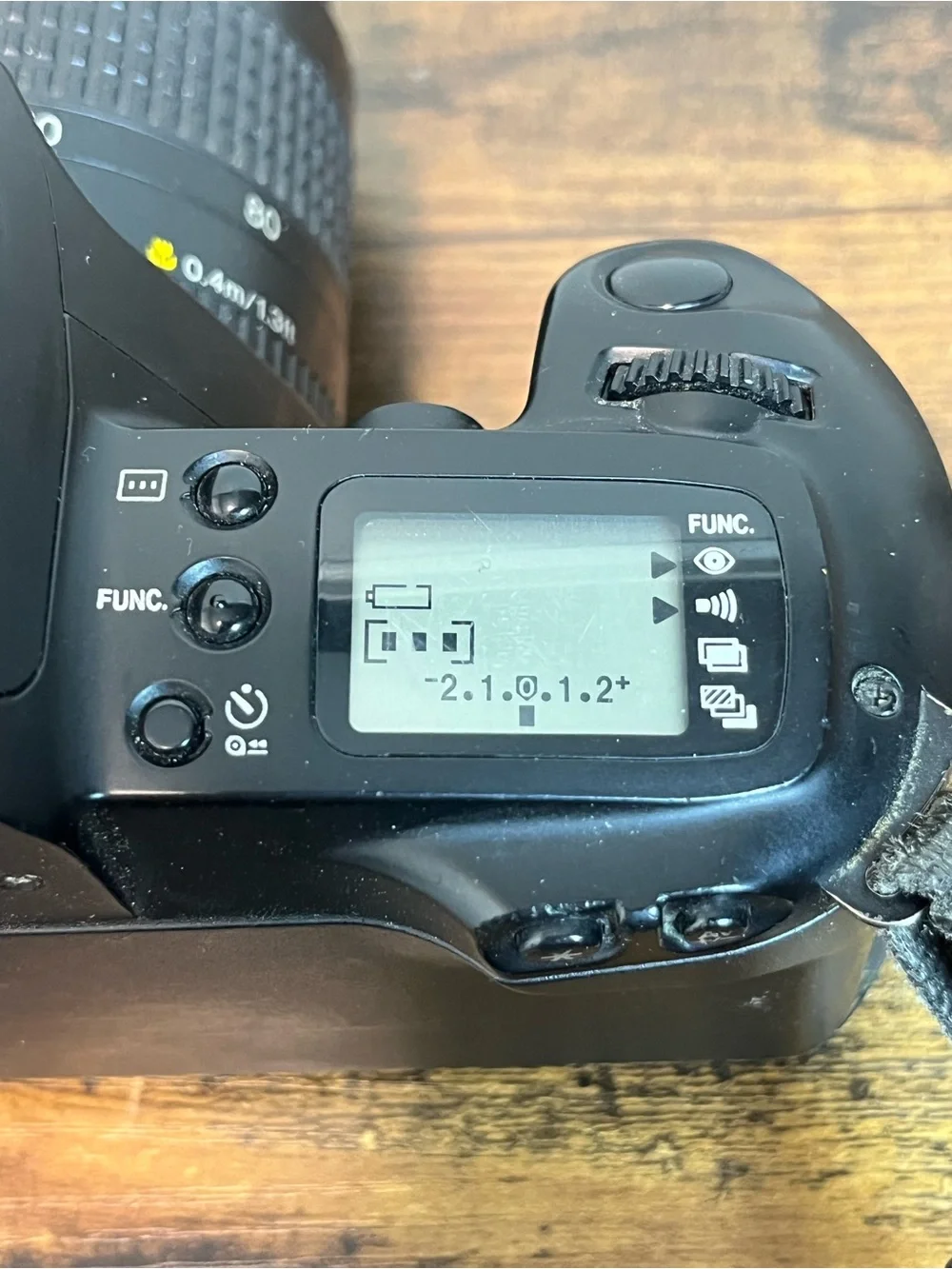 Canon EOS Rebel G 35mm SLR Film Camera with EF 35-80mm Zoom Lens - Picture 6 of 9